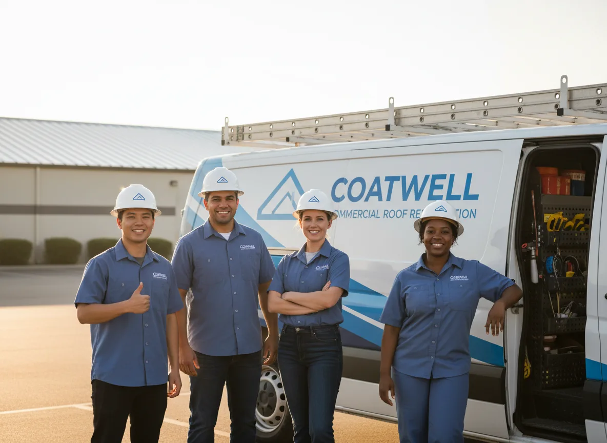 Commercial roof coating company in Hollytree, AL